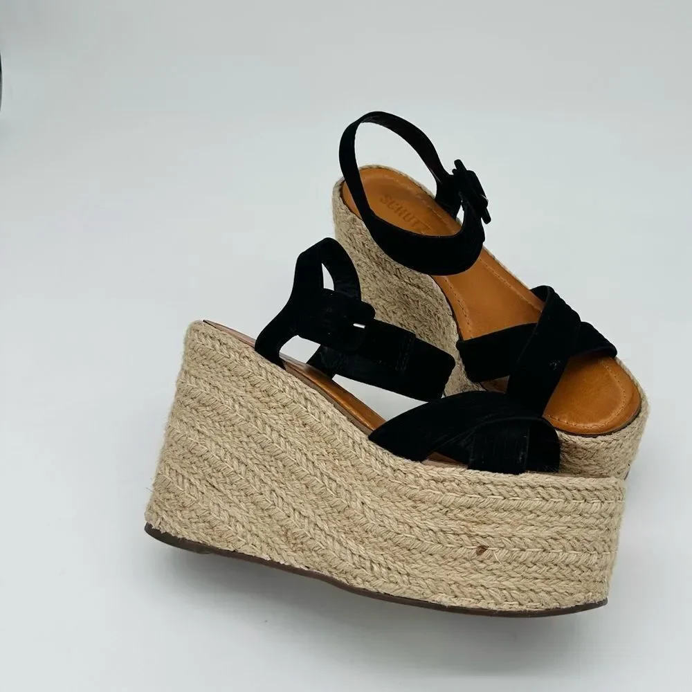 Schutz Blisse Nubuck Sandal